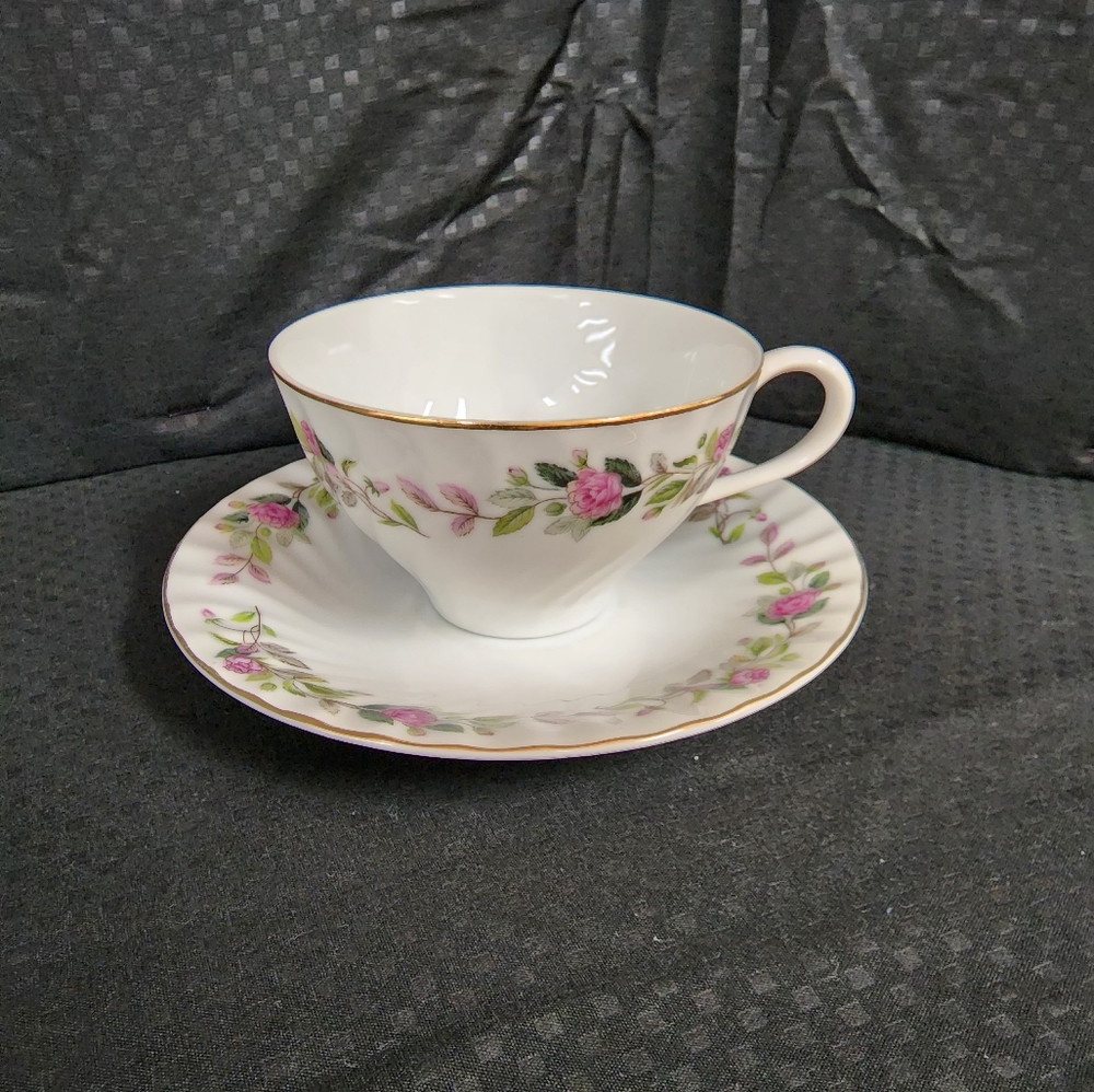 Cups and saucers